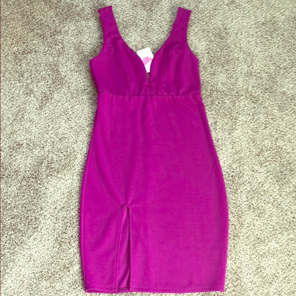 NEW Vivacious magenta dress